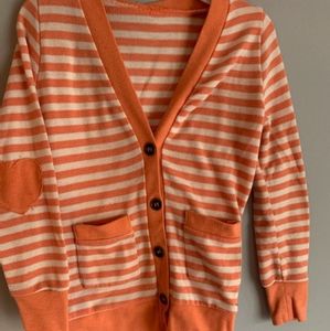 Orange Cardigan